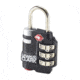 Lewis N. Clark Travel Sentry Indicator Combination Lock, Black, One Size, TSA25BLK