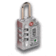 Lewis N Clark Travel Sentry Indicator Combo Lock, Silver TSA30SIL