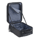 Lewis N Clark Wheeled Overnight Spinner, 18in, Black Blue 9133
