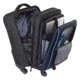 Lewis N Clark Wheeled Overnight Spinner, 18in, Black Blue 9133