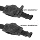 Limbsaver Cross-Tech Holster Clip-On, Black, 12501