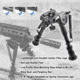 Lion Gears M-Lok Low Profile Carbon Fiber Bipod