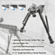 Lion Gears M-Lok Low Profile Carbon Fiber Bipod