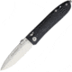 Lionsteel Big Daghetta G10 Folding Knife, 3.75in Satin D2 Tool Steel Spear Point Blade, Black G10 Handle, Thumb Stud, Glass Breaker, Pocket Clip, Tol Tactical Operation Lock System, Black, 8710 BK