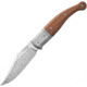Lionsteel Gitano Slip Joint Santos Folding Knife, 3.25 satin finish Niolox tool steel clip point bl, Santos wood handle, GT01 ST