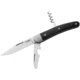 Lionsteel Jack Linerlock Black G10 Knife, with screwdriver blade and corkscrew, JK3 GBK