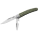 Lionsteel Jack Linerlock Green Micarta Knife, screw driver blade, JK2 CVG