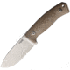 Lionsteel M2M Fixed Blade Natural Canvas