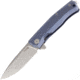 Lionsteel Myto Framelock Folding Knife, Blue, Blue anodized titanium handle, MT01 BL