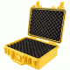 Loaded Gear HD-200 WT Protective Hard Case w/ Foam Padding, 2 Padlock Mounting Points, Yellow BH12670