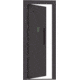 Lockdown Vault Door, Out Swing, 28/30in, LH, Black, 1118815