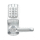 Lockstate RemoteLock OpenEdge Commercial Grade Wi-Fi Lever Lock, Silver, 2.75 x 2.75 x 7 in, RL-OpenEdge CG Silver