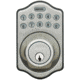 LockState RemoteLock WiFi Electronic Deadbolt Door Lock,Satin Nickel LS-DB500i-SN