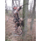 Lone Wolf Treestands Wide Flip Top Combo Tree Stand, Gray WFTC