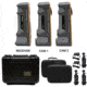 Longshot by Target Vision LR-3 w/ 1 Extra Camera w/ 2 Bulletproof Warranties, Black/Orange/Grey TV-CF103-2-W