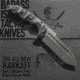 LOTAR Combat Karnaff Gen 2 MilSpec Elite Fixed Blade Knives, 109mm, CPM3V, Drop Point, Plain Edge, G10, Black, R102SW