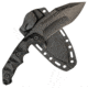 LOTAR Combat Kobra Gen 4 MilSpec Elite Fixed Blade Knives, 107mm, CPM3V, Modified Tanto, Plain Edge, G10, Black, K104SW