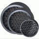Lucid Flash Filter Accessory For The HD7 Red Dot, 50 mm, Black, L-FF-50