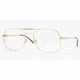 Luxottica LU1041T Progressive Eyeglasses, 00GP Gold Demo Lens Frame / 58 mm Prescription Lenses, 00GP-5818