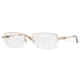 Luxottica Titanium LC1422T Progressive Eyeglasses, Gold Demo Lens Frame / 51 mm Prescription Lenses, 00GP-5118
