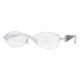 Luxottica Titanium Eyeglasses LC1423TB with No-Line Progressive Rx Prescription Lenses, Select Frame Color / Lens Diameter Silver Frame / 50 mm Prescription Lenses
