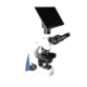 LW Scientific Trinocular Microscope with BioVID 1080 Camera and 13 in Monitor, iNM-T4BV-iPL3