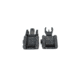 Lwrc Sight Set Folding Skirmish Buis Black Picatinny