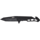 M&amp;P Border Guard Spring Assisted Folding Knife, 3.9in, Stainless Steel, Tanto Plain Blade, Black Matte SS Handle, 1160826