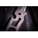 M&amp;P M&amp;P15 Multi-Tool Fixed Blade Knife, 3.3in, Stainless Steel Blade, 4.5in, Stainless Steel Handle, 1122585