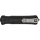 M&amp;P MP OTF Automatic Folding Knife, 3.5in, Stainless Steel, Spear Point Blade, Aluminum Black Handle, 1160825