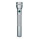 MagLite 3-cell D Heavy Duty Aluminum Water Resistant Flashlight, Gray Pewter S3D095