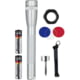 Maglite Mini Maglite LED Flashlight Combo Pack, Silver, SP2210C