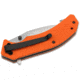 Boker SAR Tec Folder Assisted Opening Folding Knife, 3.31in, 7Cr17MoV, G10 Orange Handle, 01SC087