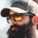 Magpul Industries Explorer XL Sunglasses - Mens, Matte Black Frame, Bronze/Gold Mirror Lens MPIMAG1047-221