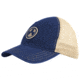 Magpul Industries Icon Patch Garment Washed Trucker Men's Hat, Navy/Khaki, One Size, MAG1105-412