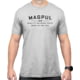 Magpul Industries Go Bang Parts Graphic T-Shirts - Men's, Stone Gray Heather Cotton/Polyester Short Sleeve, Medium, MAG1112-041-M