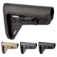 Magpul Industries MOE Slim Line Carbine Stock, Black, Flat Dark Earth, Grey, Olive Drab