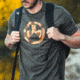 Magpul Industries Raider Camo Icon Short Sleeve T-Shirts - Men's, Charcoal Gray, 2XL, MAG1138-010-2X