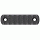 Magpul Industries Rail Section, Fits M-LOK Hand Guard, Aluminum, 7 Slots, Black MPIMAG582