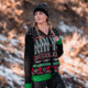 Magpul Industries Ugly Christmas Sweater Button Down, Krampus, Small, MAG1198-BLK-S