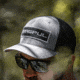 Magpul Industries Wordmark Patch Trucker Hat, Gray/Black, OSFA, MAG1104-032