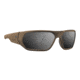 Magpul Industries Radius Shooting Glasses, Gray/Silver Mirror Polycarbonate Flat Dark Earth, MAG1145-1-245-1110