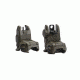 Magpul MBUS Front and Rear Flip Sights Set, Olive Drab Green