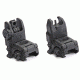 Magpul MBUS Front and Rear Flip Sights Set, Black, MPIMAG247BLK-KIT2