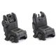 Magpul MBUS Rear Flip-Up Back Up Sight Gen 2, Black, MPIMAG247BLK-KIT2