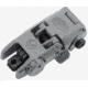 Magpul MBUS Rear Flip-Up Back Up Sight Gen 2, Fits Picatinny, Grey MAG248GRY