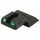 Meprolight Self Illuminated Rear Night Sight for S&amp;W Bodyguard, Green, ML11780.R.S
