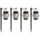 Malibu Daybreak Solar Pathway Light - 4pk 8506-2151-04
