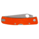 Manly Peak CPM-S90V Two Hand Folding Knife, Orange, Small, 01ML027