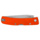 Manly Peak CPM-S90V Two Hand Folding Knife, Orange, Small, 01ML027